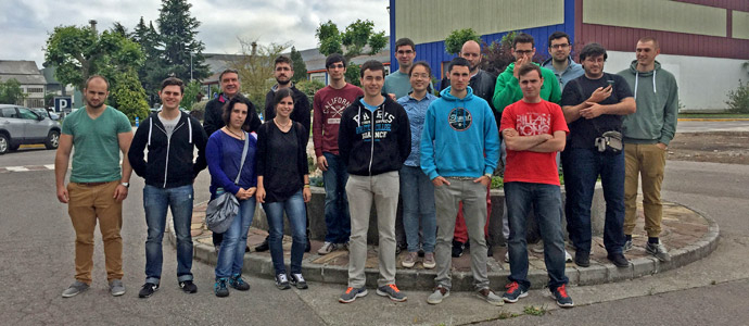 Alumnos de la Universidad de Cantabria visitan por primera vez la planta de Gerdau