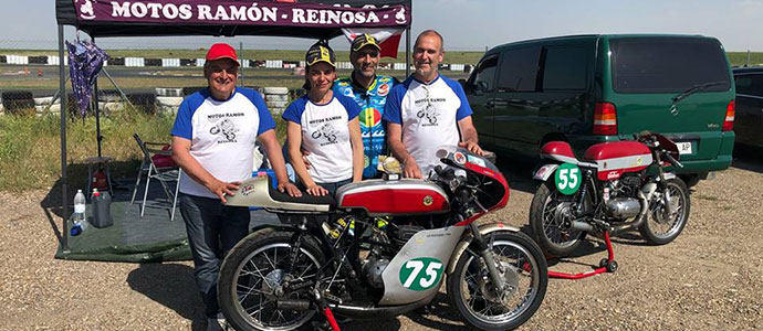 lvaro Muoz logr un tercer puesto en el circuito de Medina del Campoo