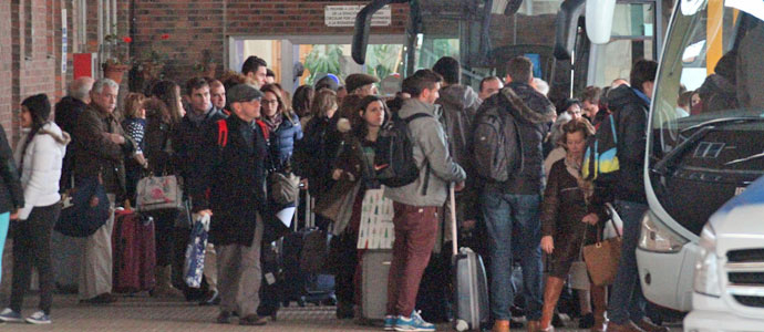 Renfe transborda en Reinosa a los usuarios de un Alvia con destino a Santander