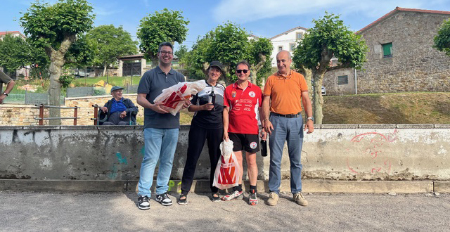 Ana, Prieto y Julin ganan el Torneo de Petanca de San Juan