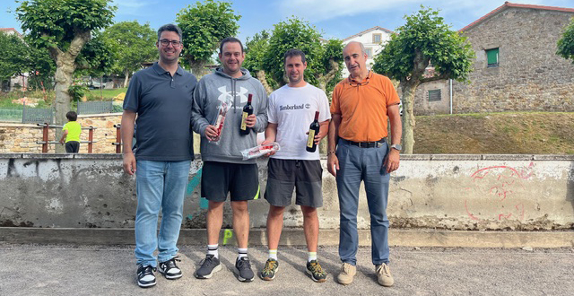 Ana, Prieto y Julin ganan el Torneo de Petanca de San Juan