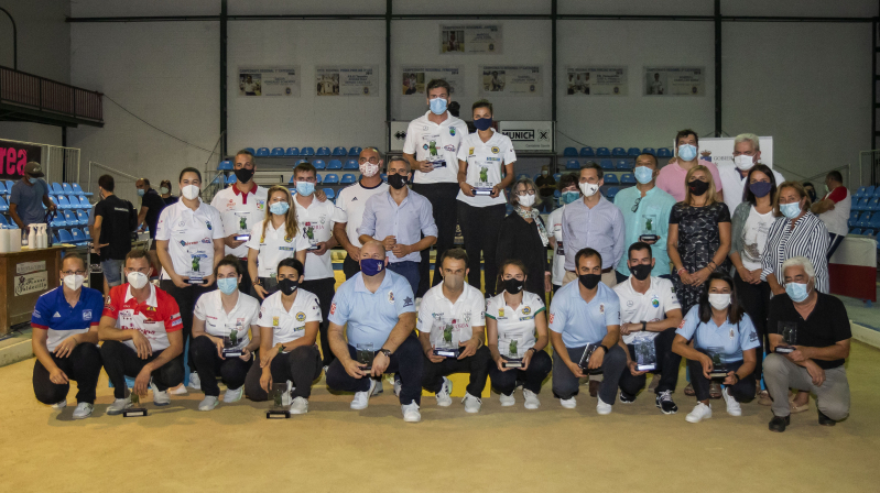 Andrea Gmez y Rubn Haya se alzan con el III Concurso de Parejas Mixta de Bolo Palma