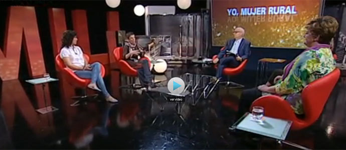 Andrea Milde y ngeles Balbs, en 'Millennium' de TVE