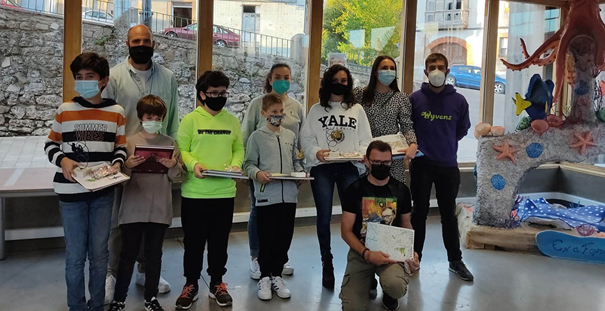 Andrian Gheorghires, Julio Ruiz y Nuria Gutirrez ganan el concurso de dibujo de San Mateo y Noah Serna el de foto en Instagram