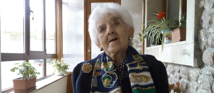 Angelines Gonzlez Garca celebra un siglo de vida