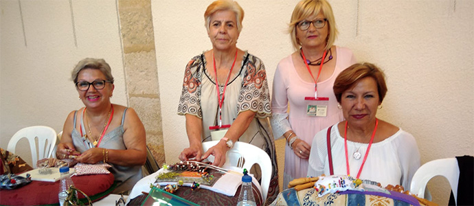 Las 'Anjanas' de Matamorosa participaron en la XII Muestra del Bolillos Ciudad de Zamora