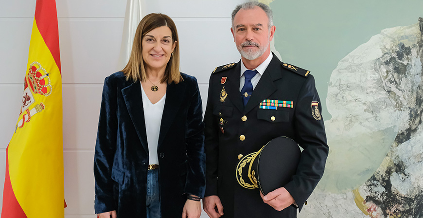 Antonio del Amo Rodr�guez asume el cargo de nuevo jefe superior de Polic�a en Cantabria