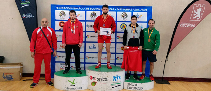 Antonio Fuarros, campen de Espaa MMA en -120 kilos