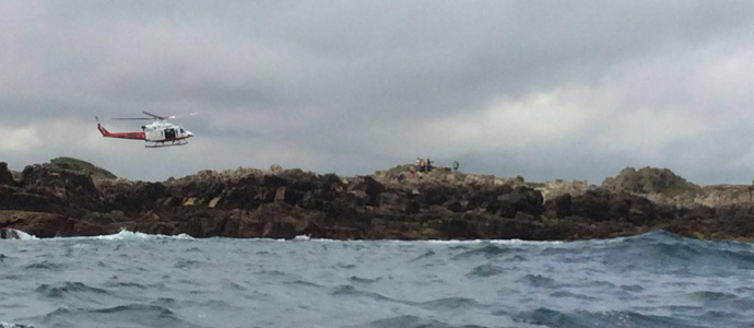 Hallan el cuerpo de un buzo en la costa de Cueto