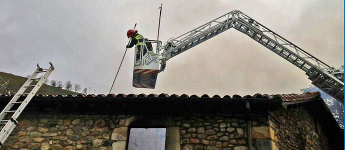 Arde una vivienda en Vejors 