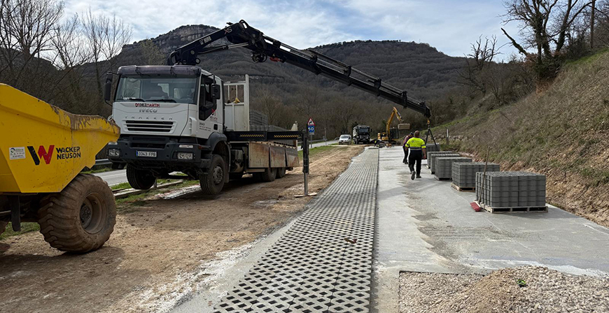 El �rea de interpretaci�n de los Ca�ones del Ebro toma forma