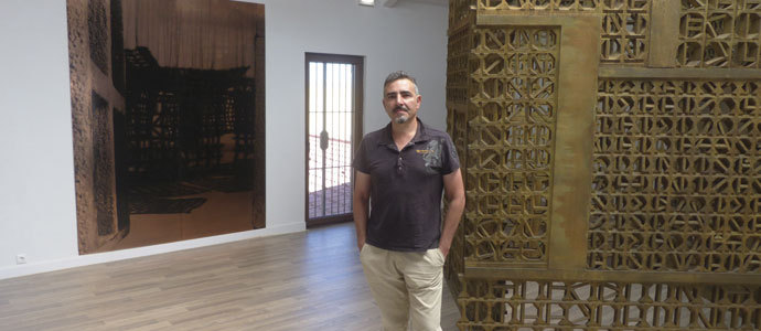 El artista campurriano Rubn Polanco inaugura con su exposicin El Huerto del Tertuliano