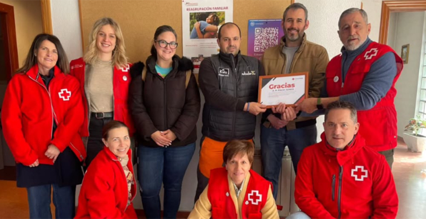 La Asamblea Local de Cruz Roja recibe la recaudacin de la San Silvestre de Reinosa