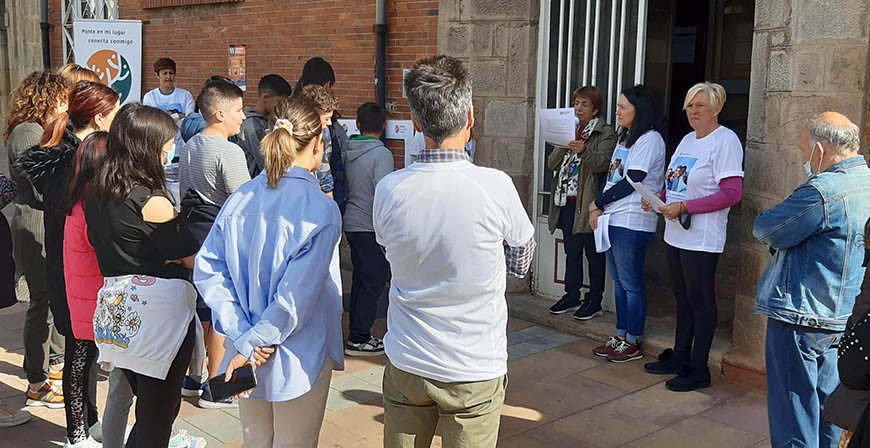 ASCASAM Reinosa conmemor ayer del Da Mundial de la Salud Mental