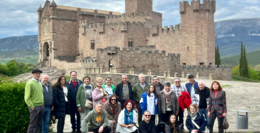 La Asociacin Cultural Fresno del Ro visit Navarra