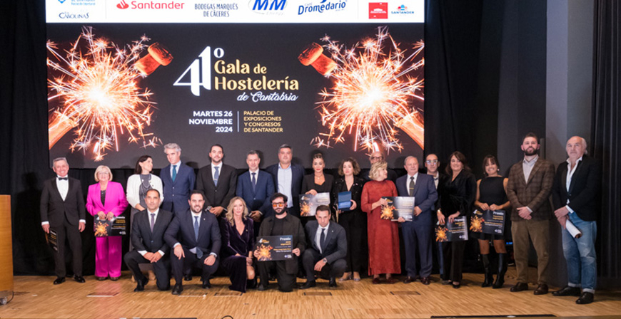 La Asociacin Empresarial de Hostelera de Cantabria celebra su gala anual