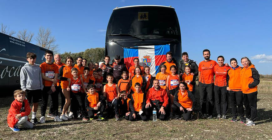 Los atletas de la Escuela del Reinosa Running compitieron en Atapuerca