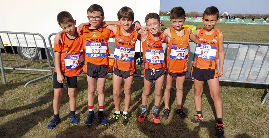 Los atletas de la Escuela del Reinosa Running compitieron en Atapuerca