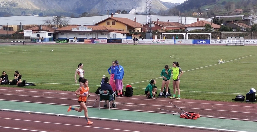 Los atletas del Reinosa Running logran dos podios en la XXIX Liga Escolar de Menores