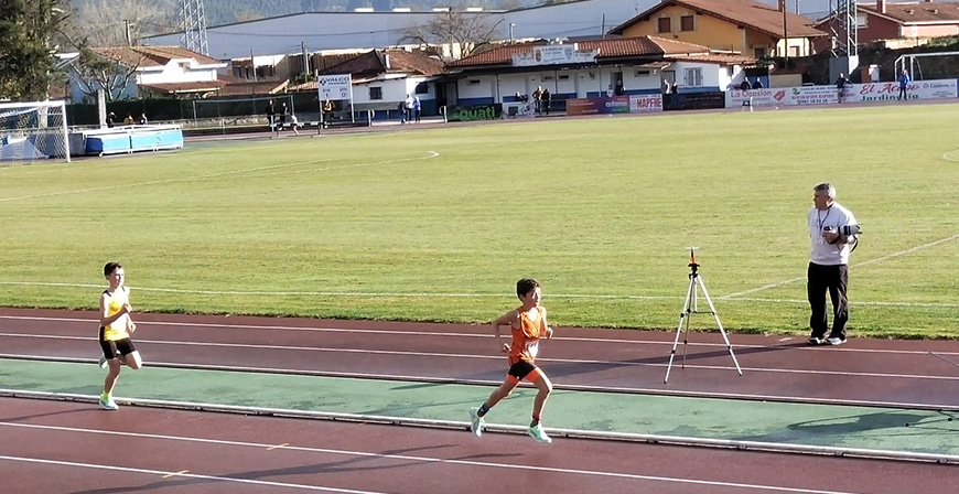 Los atletas del Reinosa Running logran dos podios en la XXIX Liga Escolar de Menores