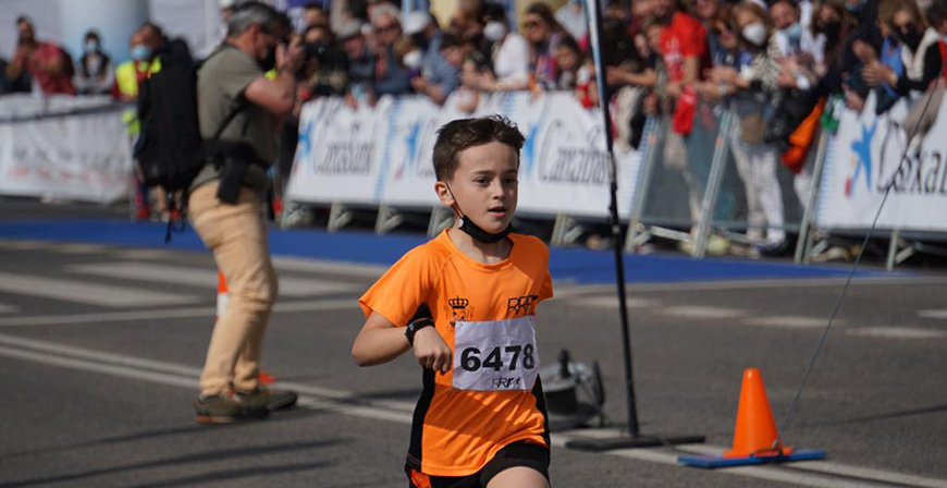 Los atletas del Reinosa Running participaron en la Milla de Santander
