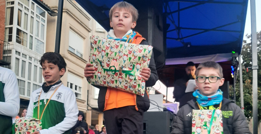 Los atletas reinosanos brillaron en la XLVIII Carrera Popular Navide�a de Aguilar de Campoo