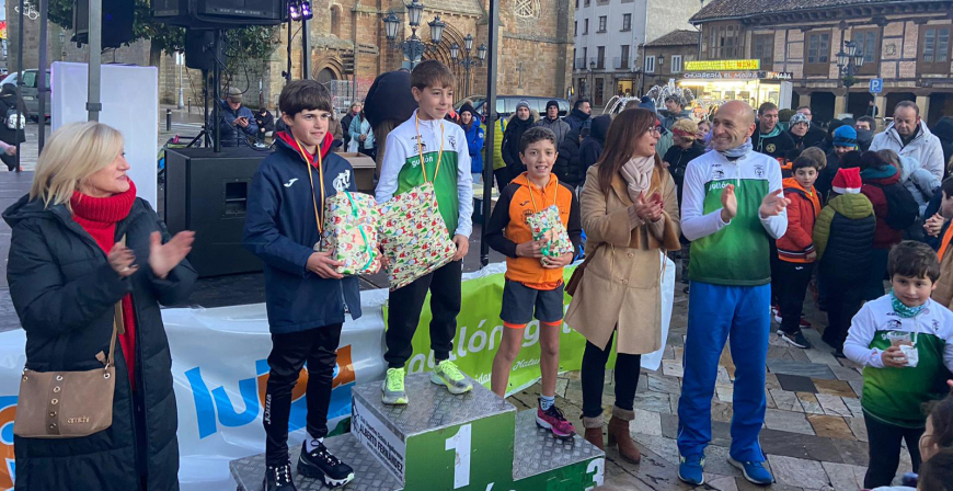 Los atletas reinosanos brillaron en la XLVIII Carrera Popular Navide�a de Aguilar de Campoo