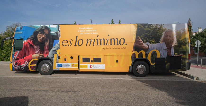 El autobs del Ingreso Mnimo Vital estar en Santander la prxima semana