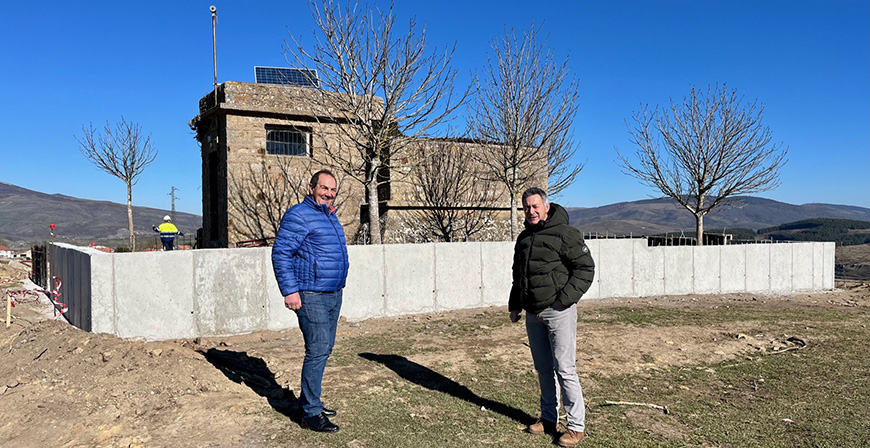 El Ayuntamiento de Campoo de Enmedio realiza obras de mejora en el depsito de Retortillo