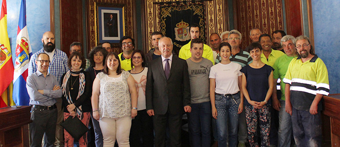 El Ayuntamiento contrata a 28 nuevos trabajadores con el programa de Corporaciones Locales