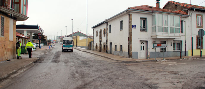 El Ayuntamiento de Reinosa arregla la pista forestal