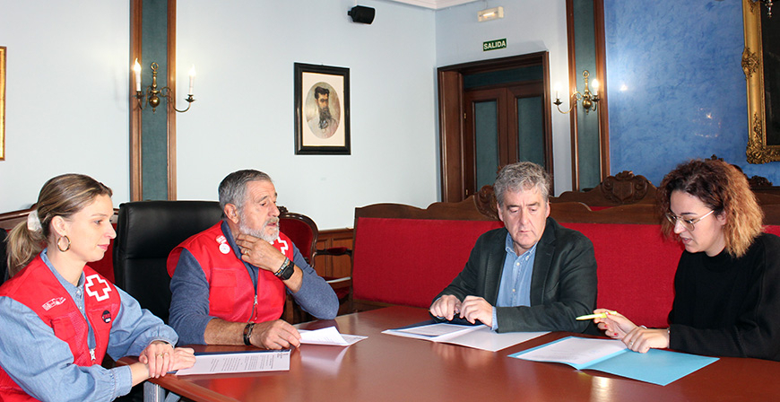 El Ayuntamiento de Reinosa renueva su colaboración con Cruz Roja 