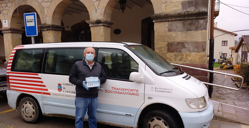 El Ayuntamiento de Valderredible ha repartido 3.250 mascarillas entre sus vecinos desde que comenz la pandemia