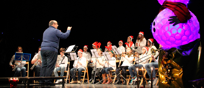 La Banda de Msica de Reinosa celebr la Navidad