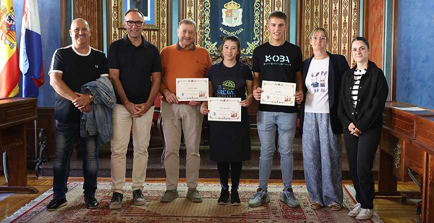El bar Los Arcos se alza con el primer premio del XIX Concurso de Pinchos de San Mateo