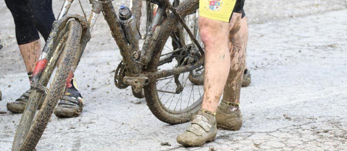 El barro endureci la XV Marcha San Jorge de BTT