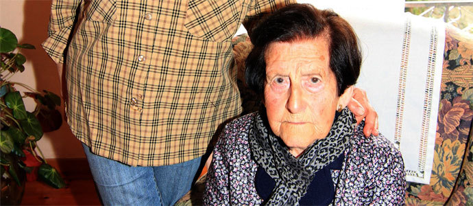 Basilisa Ruiz se suma a la lista de centenarias campurrianas