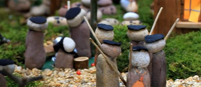El Beln de piedra regresa a Reinosa