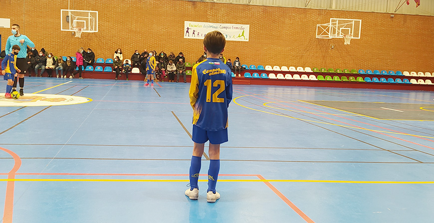 El benjamn B remonta y gana al Fuente Saln en Matamorosa