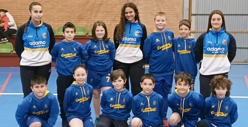 El benjamn mixto de baloncesto de Enmedio logra el ascenso a II Divisin