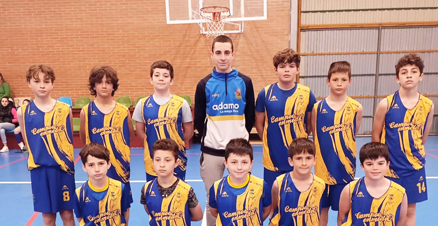 El benjamn mixto de baloncesto de Enmedio logra el ascenso a II Divisin