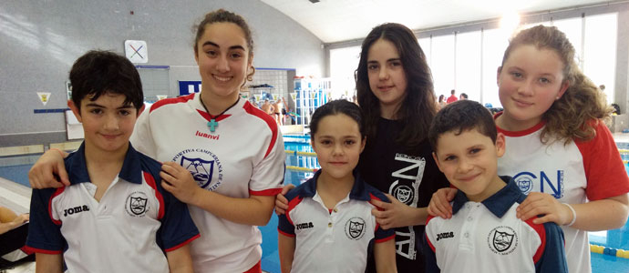 Los benjamines de la AD Campurriana baten sus marcas