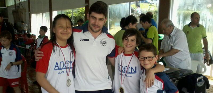 Los benjamines del la A. D. Campurriana brillaron en la ltima prueba liguera