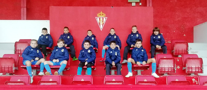 Los benjamines de Enmedio aprenden con el campen de Espaa