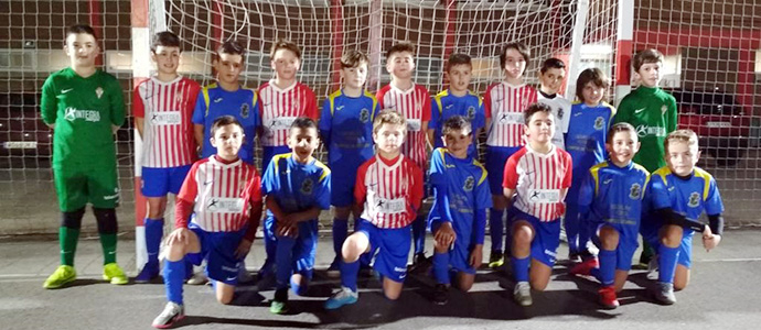 Los benjamines de Enmedio aprenden con el campen de Espaa