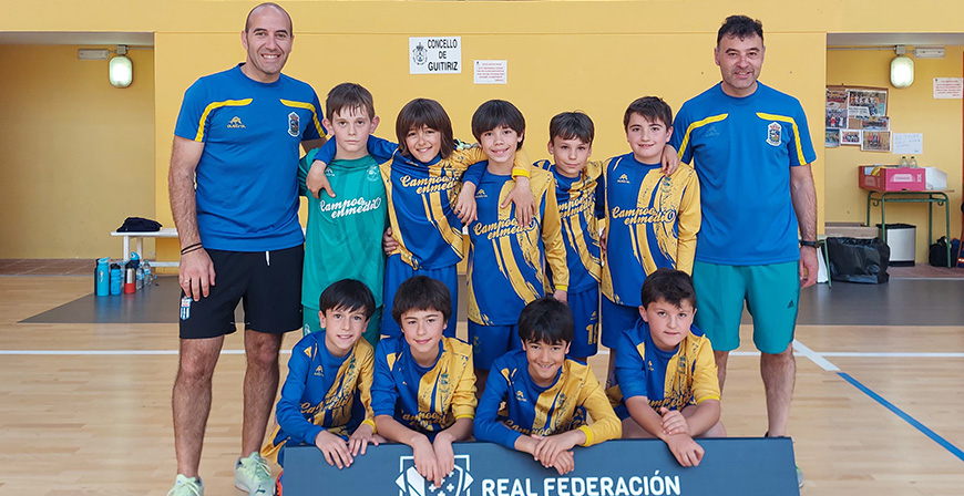 Los benjamines de Enmedio disputaron el Campeonato de Espaa de ftbol sala