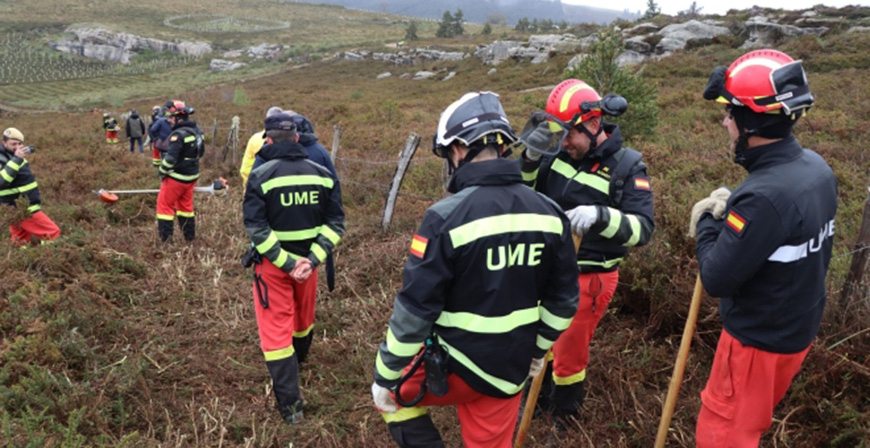 El BIEM V y Cantabria se preparan frente a los incendios forestales