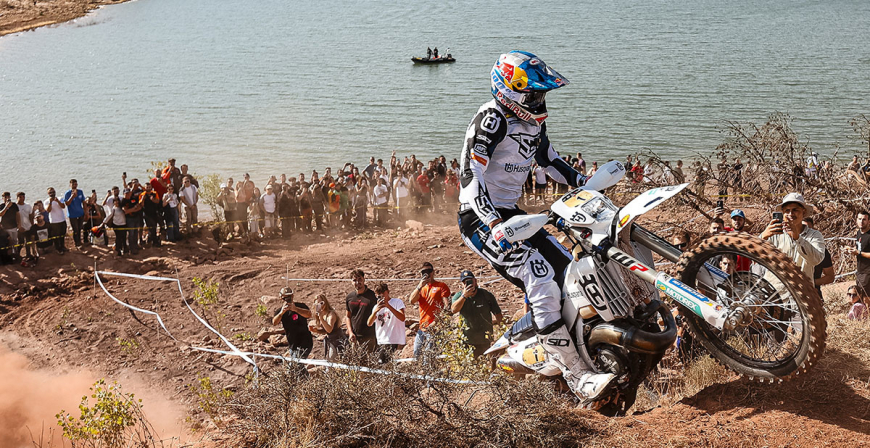 Billy Bolt triunfa en la primera jornada de la 24MX Hixpania Hard Enduro