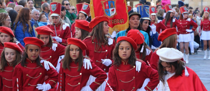 Bises para la majorettes