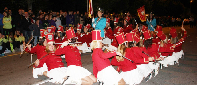 Bises para la majorettes